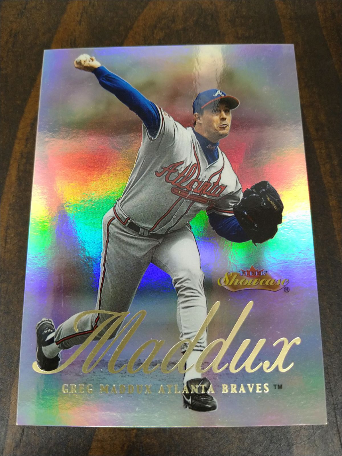 2000 fleer showcase greg maddux① - メルカリ