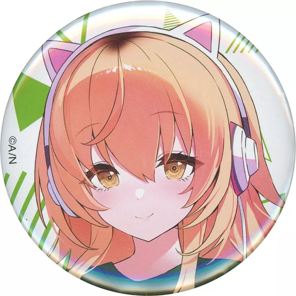 中古】バッジ・ピンズ 家長むぎ 「バーチャルYouTuber にじさんじ にじ