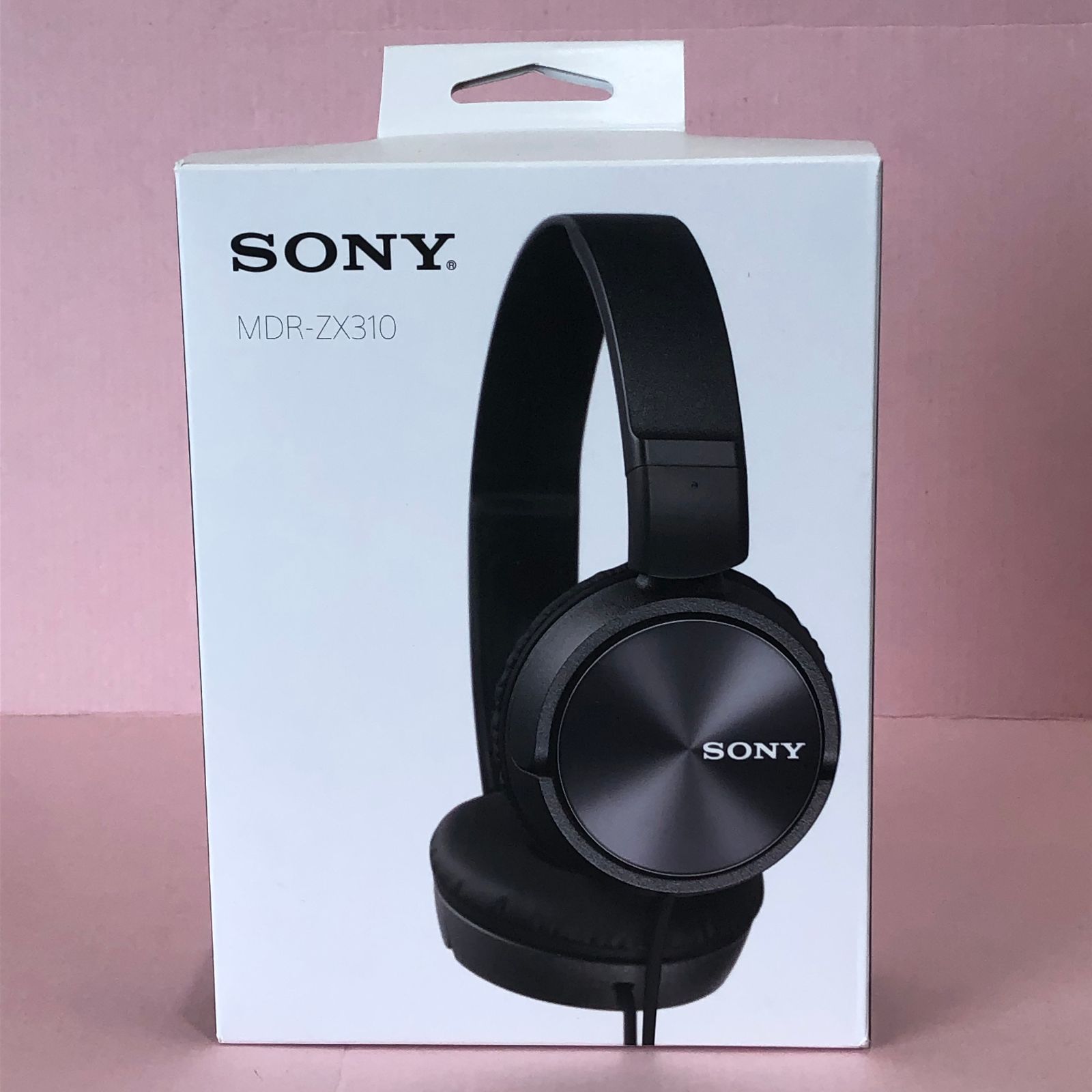 ミュージック 310 SONY ソニー ステレオヘッドホン MDR-ZX310 B ブラック 未開封品