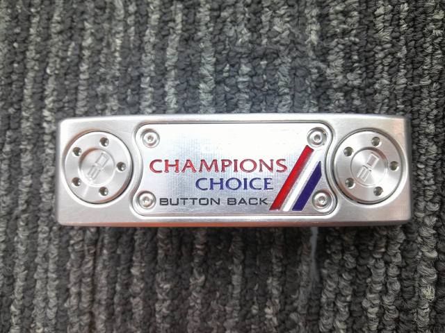 パター タイトリスト CHAMPIONS CHOICE NEWPORT BUTTON BACK|スチール 33 ||3.5 1340 博多