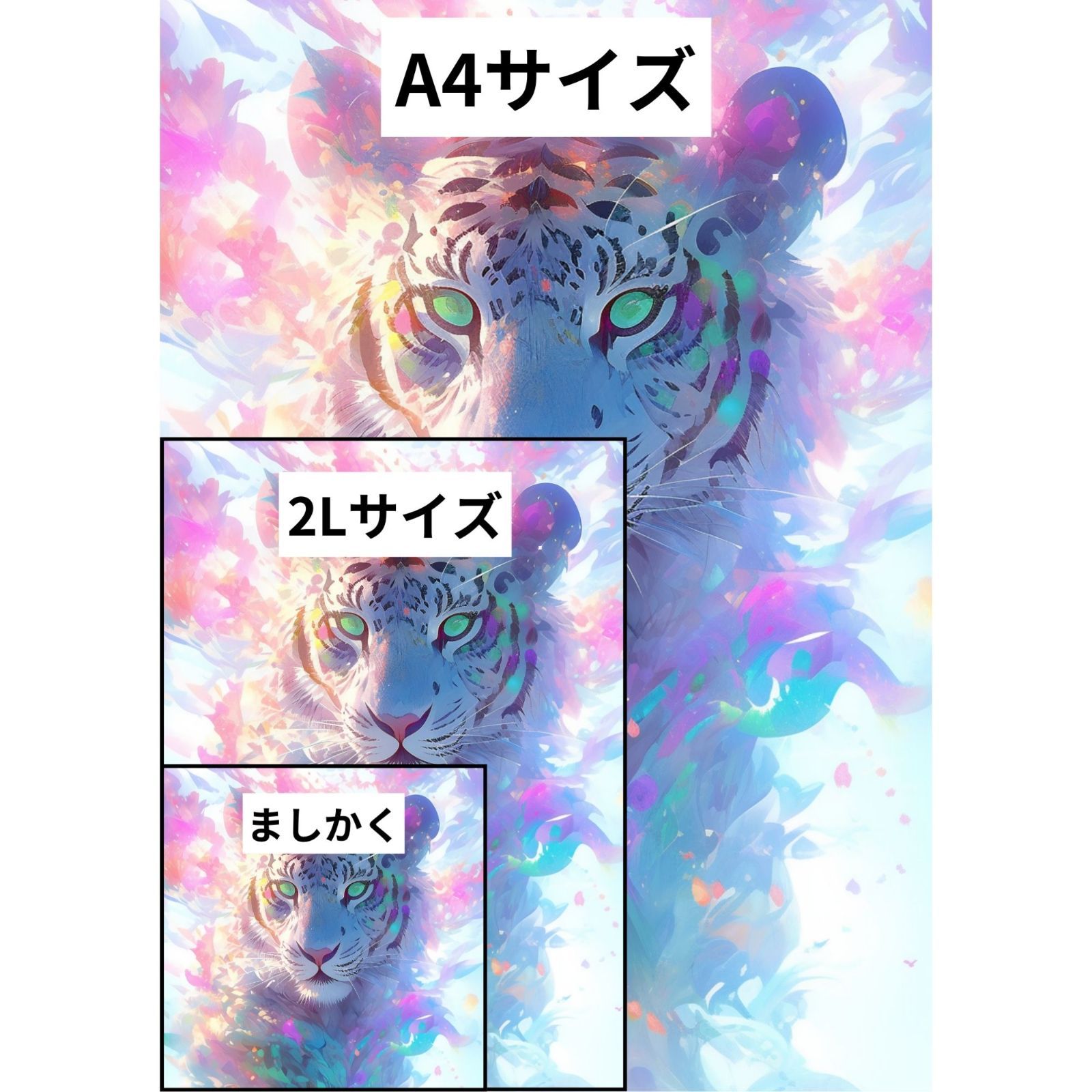 アートボード　クジラ アニマルアート カラフル アニマルズ 27 クジラ デジタルアート
