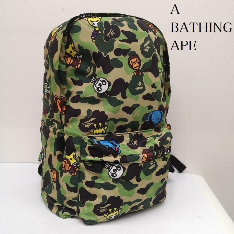 A BATHING APE アベイシングエイプ リュックサック、デイパック