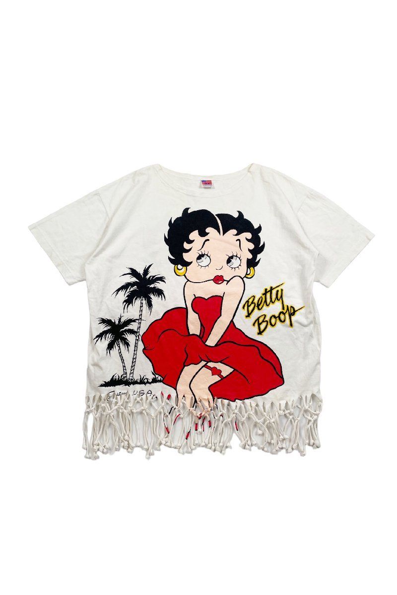 爆売り 90\'s Betty Boop design T-shirt ベティーちゃん Tシャツ 半袖