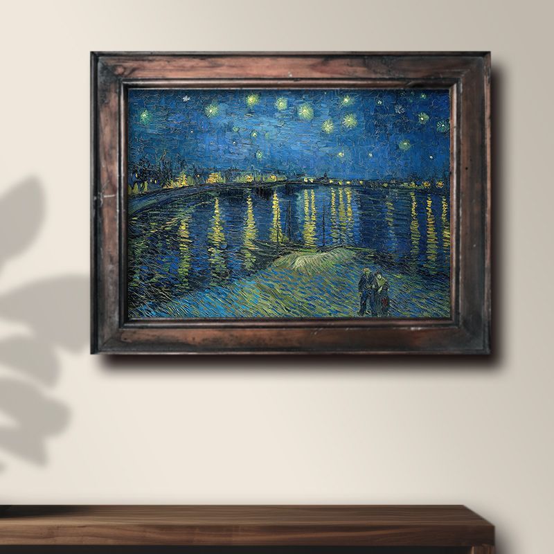 絵画　ゴッホ「星月夜」 星月夜』の見どころを初心者にもわかりやすく解説！【ゴッホ名作