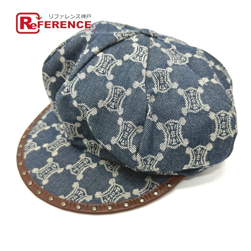 CELINE セリーヌ キャスケット 帽子 キャンバス - メルカリ