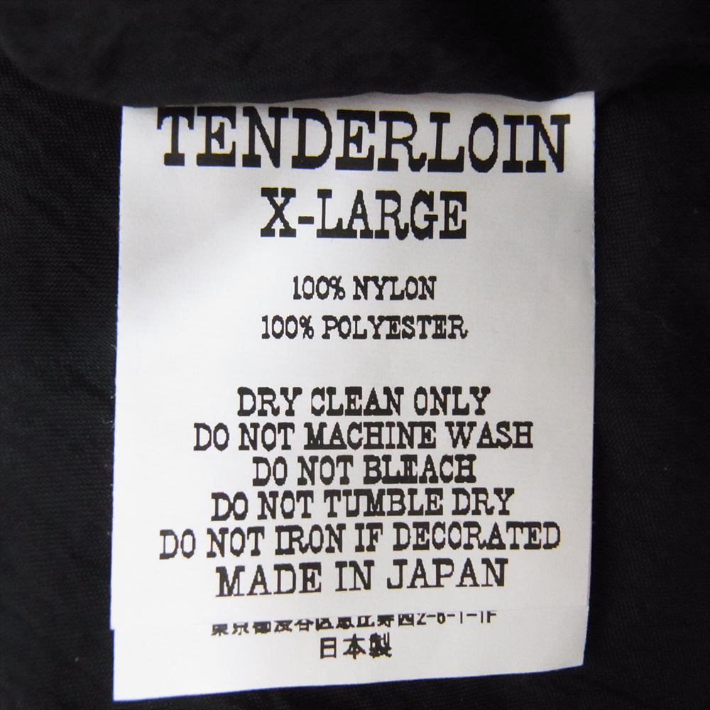 TENDERLOIN テンダーロイン 21AW L DABO IMAGE ダボ イメージ ナイロン 