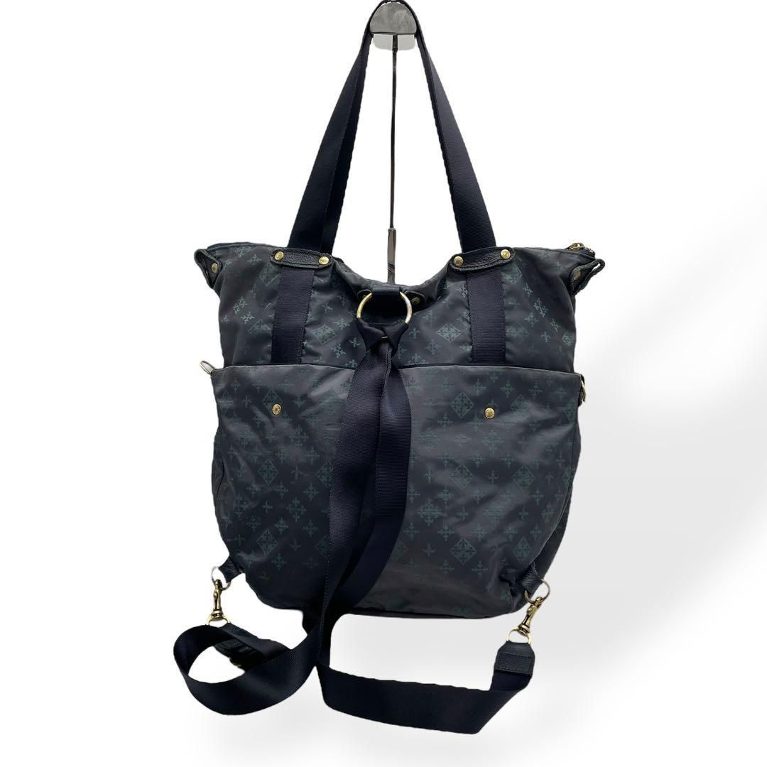 美品 russet 3way ショルダーバッグ リュックサック トート