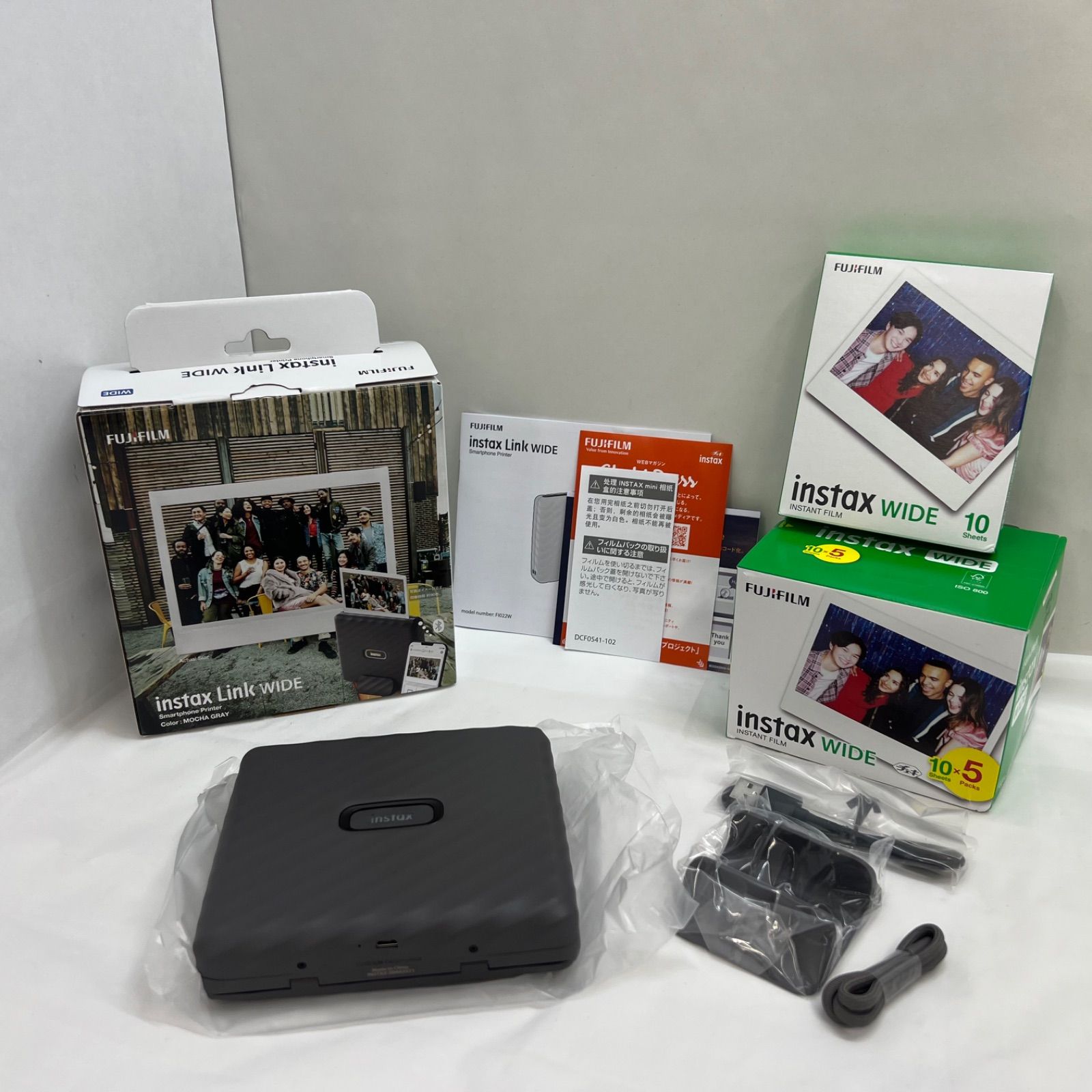 00011 FUJIFILM instax Link WIDE Smartphone Printer フジフイルム スマートフォンプリンター