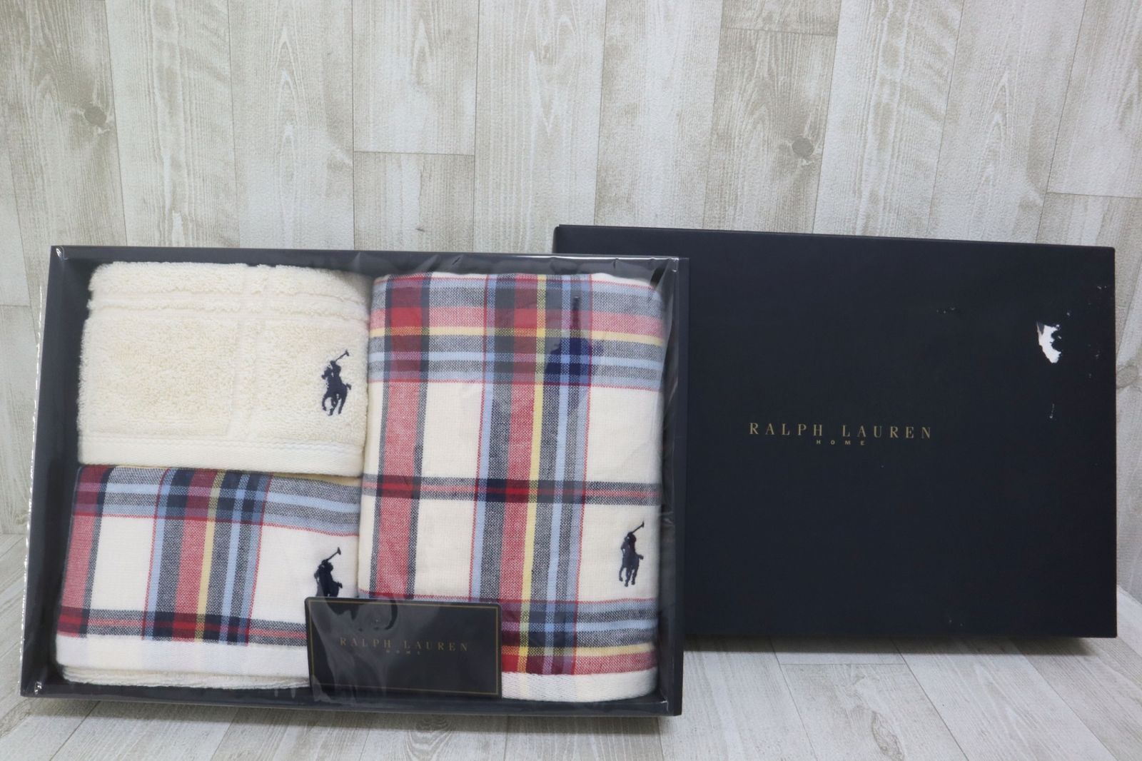 未使用 Ralph Lauren ラルフローレン タオルセット ティスベリー