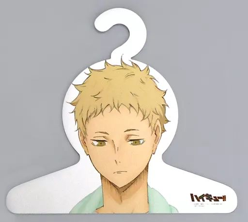 中古】ハンガー 月島蛍 キャラクターハンガー 「ハイキュー!!×JUMP