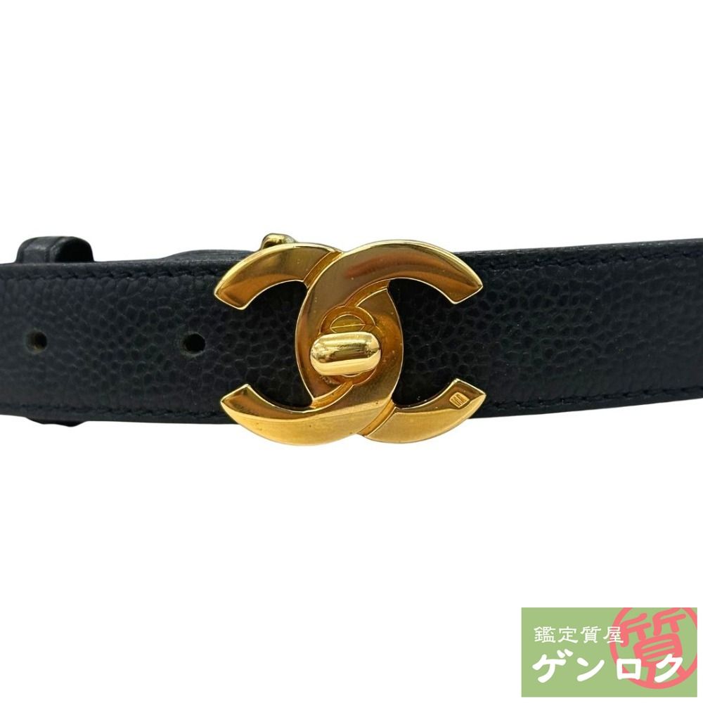 シャネル ベルト CHANEL シャネル ココマークベルト リバーシブル レザーベルト