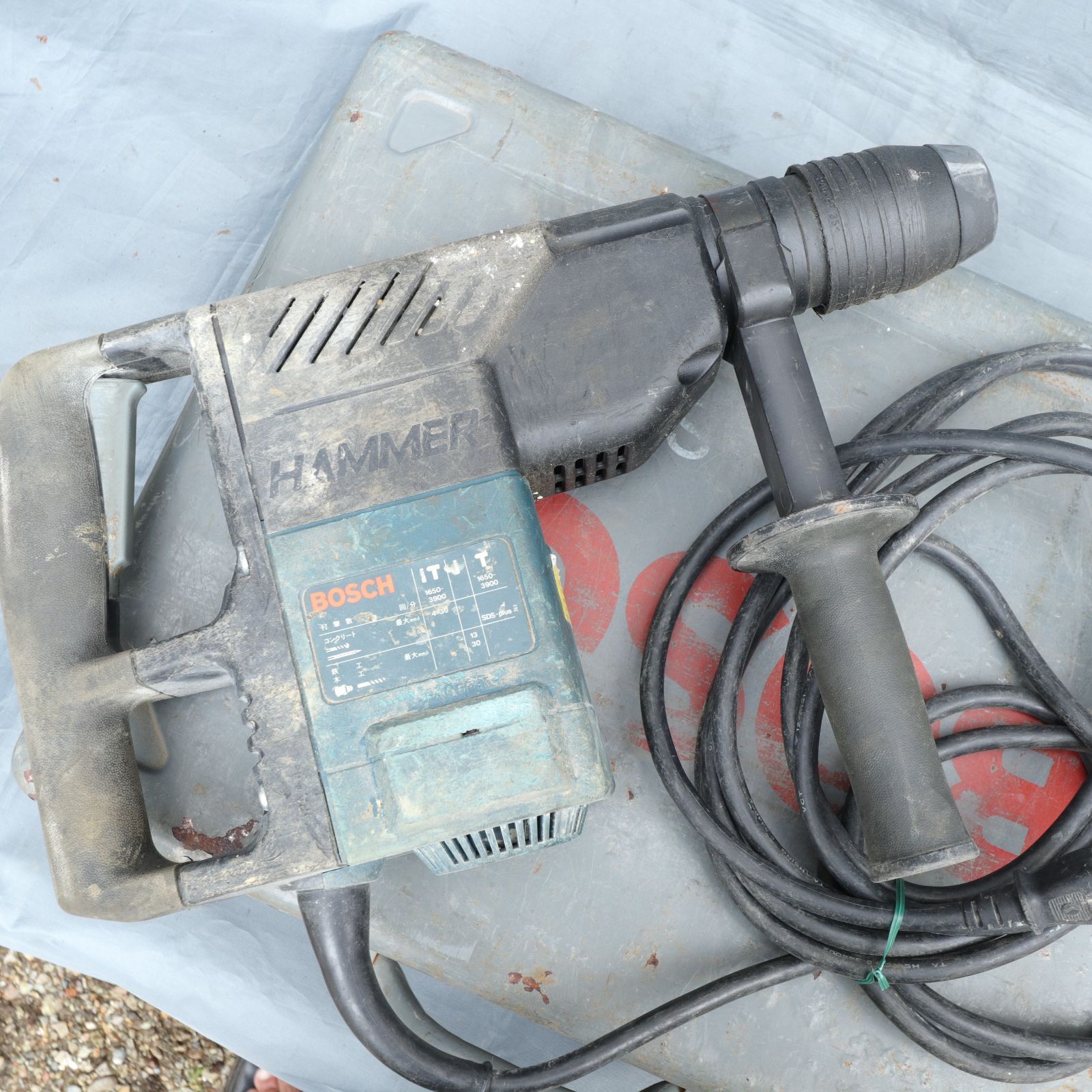 動作確認済/中古品】BOSCH/ボッシュ 電子ハンマードリル GBH4DSC