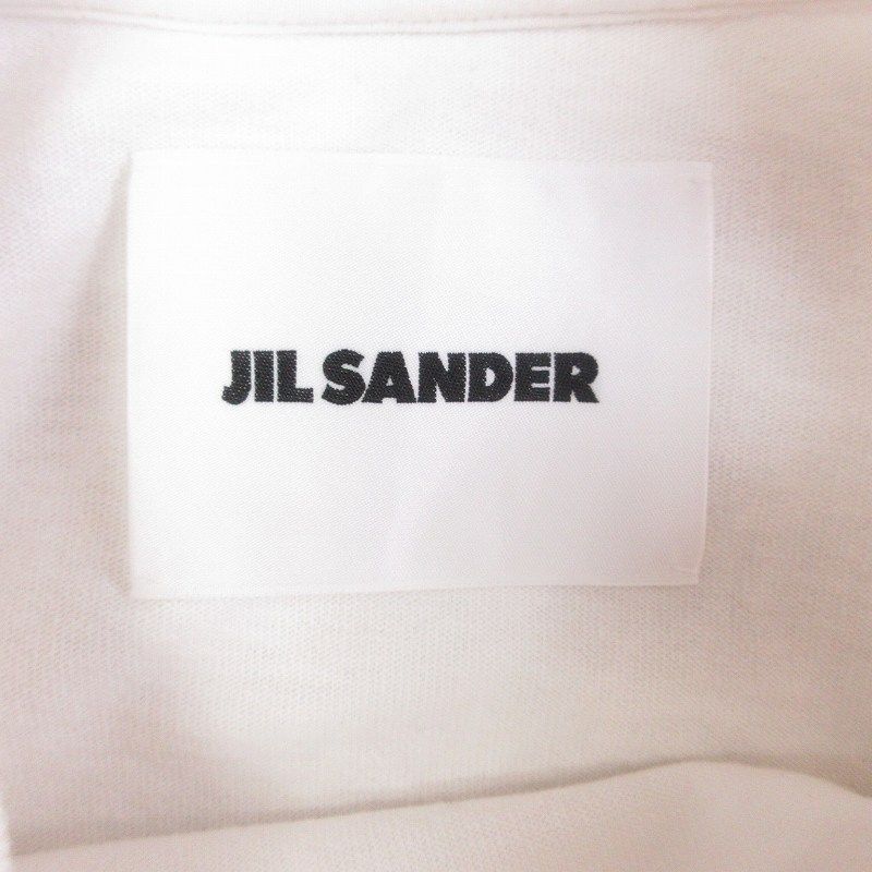 JIL SANDER ロゴ Tシャツ ホワイト Jil Sander logo-print Cotton T-shirt | White | FARFETCH