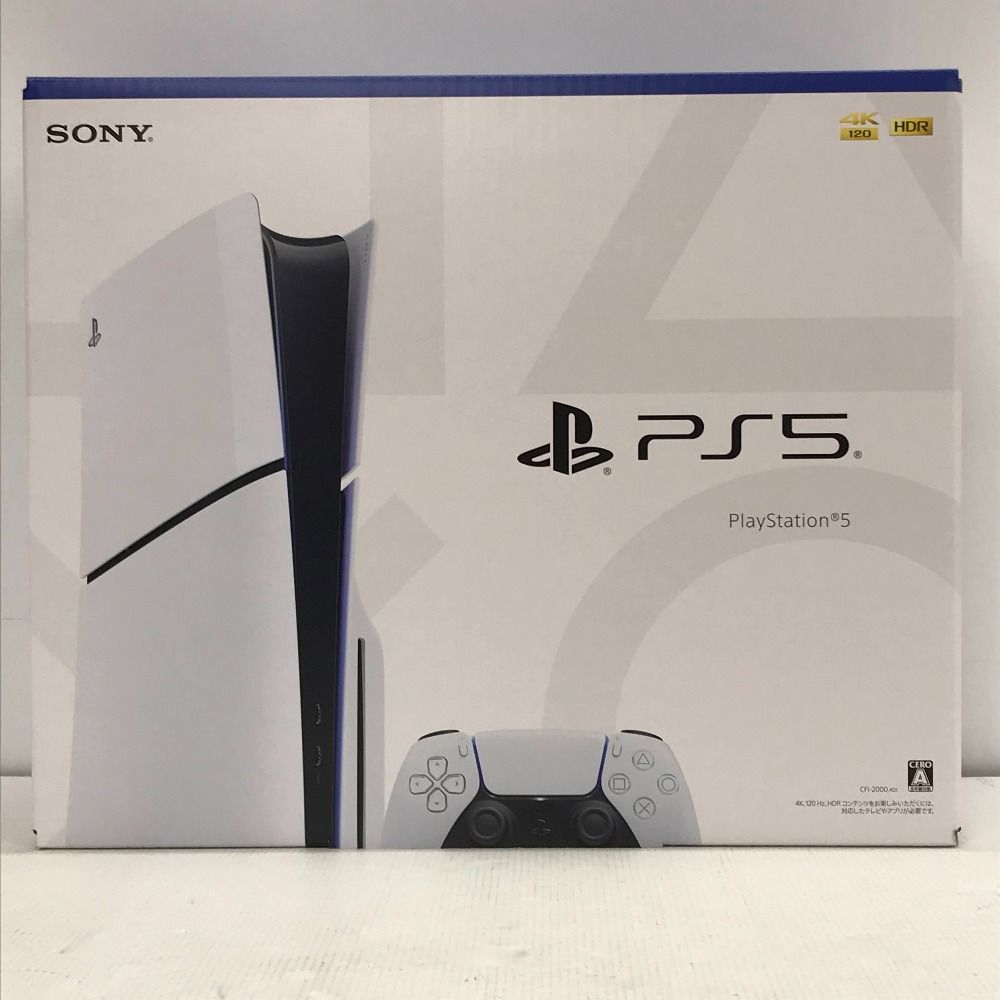 05w06154 未使用品 SONY PS5 本体 CFI-2000A01 通常版 ディスクドライブ搭載型 ゲームハード プレイステーション5 【中古品】  - メルカリ