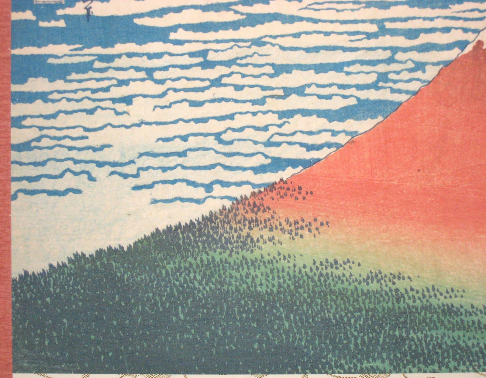 掛け軸 タペストリー　凱風快晴◆葛飾北斎 （工芸作品・新品) 掛け軸 タペストリー 凱風快晴◇葛飾北斎 （工芸作品・新品