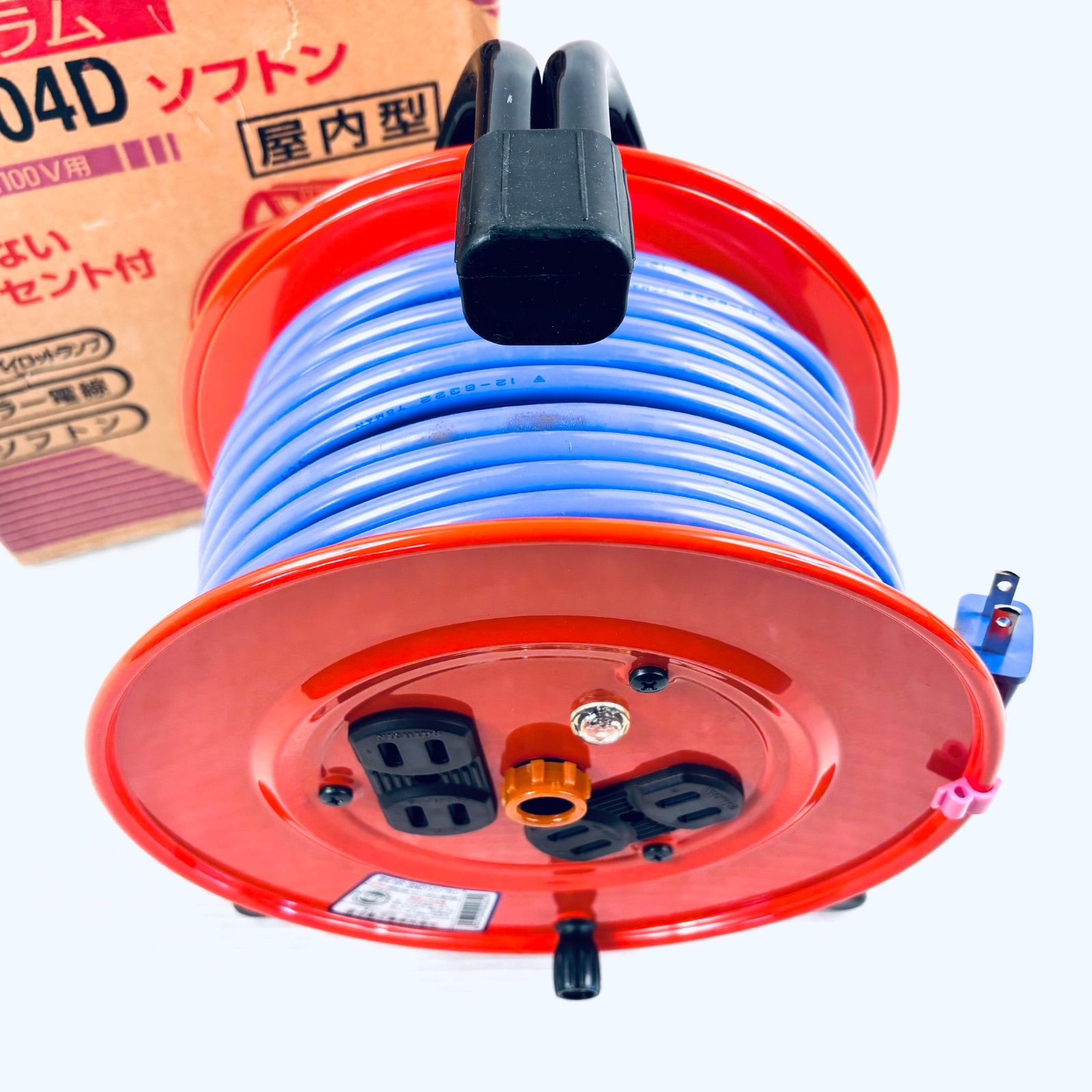 ○[即納在庫有り] NNP-E24 日動工業 屋内用 20m 電工ドラム コード 