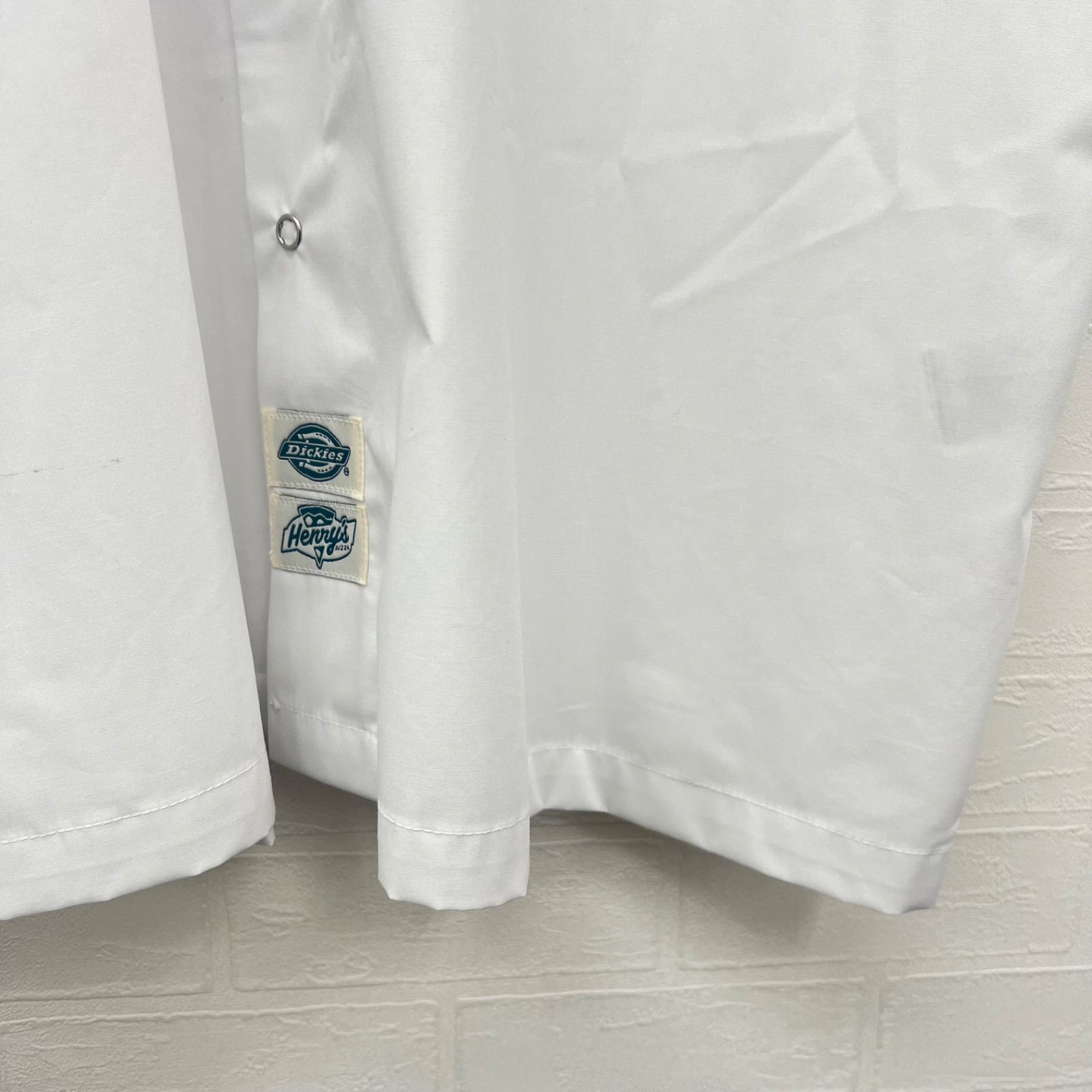 Henry's Pizza Dickies S/S Shirt Lサイズ ホワイト ヘンリーズピザ