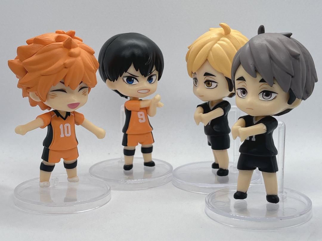 ハイキュー!! フィギュア 4体セット　研磨　影山　日向　黒尾 新品 ハイキュー ミニフィギュア 4体セット 影山・日向・研磨・黒尾 7.5cm