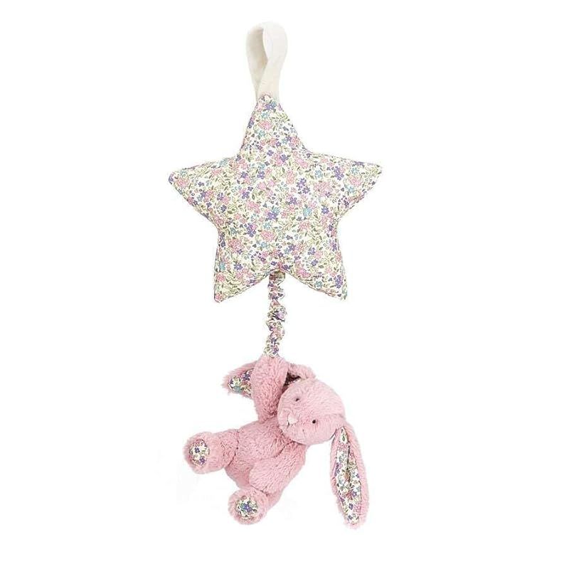 jellycat ジェリーキャット ウサギ ベッドメリー バニー ミュージカル おもちゃ ベッドモービル チューリップ 並行輸入品 0