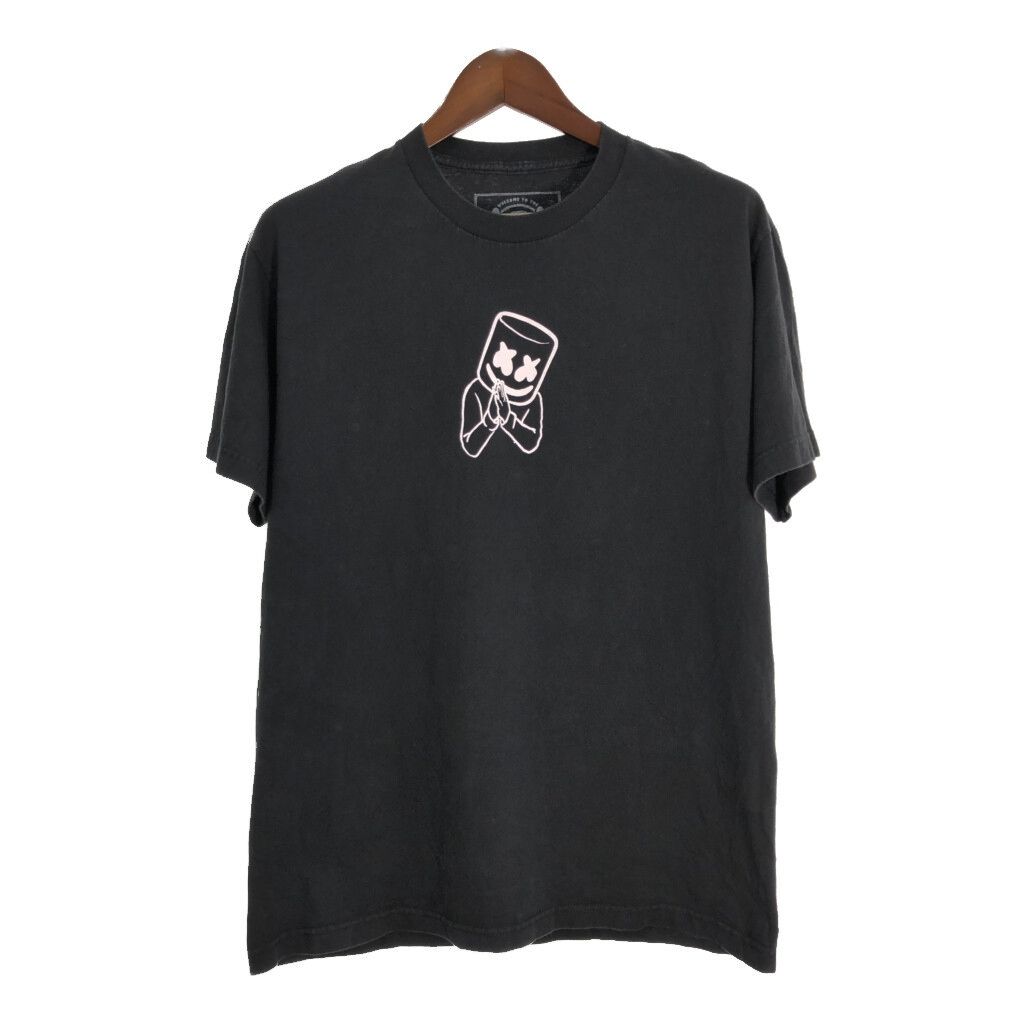 Marshmello マシュメロ Silence ALONE Tシャツ 半袖 関税送料込 Marshmello Silence T-Shirt — Gobi Dye