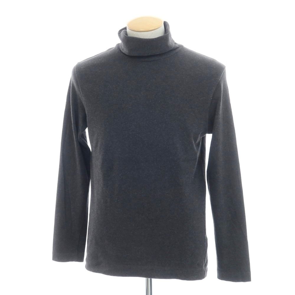 【中古】チルコロ1901 CIRCOLO 1901 コットン タートルネック 長袖Ｔシャツ ダークグレー【サイズS】【メンズ】