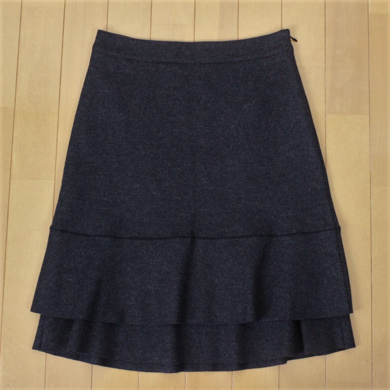 01【新品同様】UNTITLED アンタイトル スカートスーツ 1 ☆未