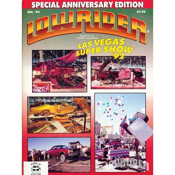 US版 ローライダーマガジン】1992年12月号 【Vintage Lowrider