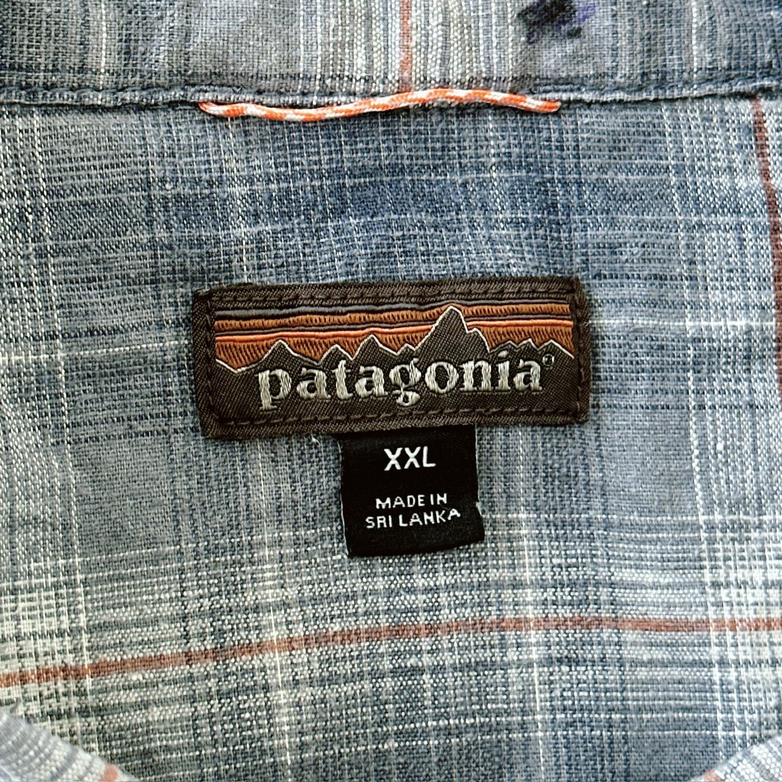 00s patagonia オンブレ チェックシャツ シャドー XLサイズ Patagoniaパタゴニア オンブレ シャドー チェック