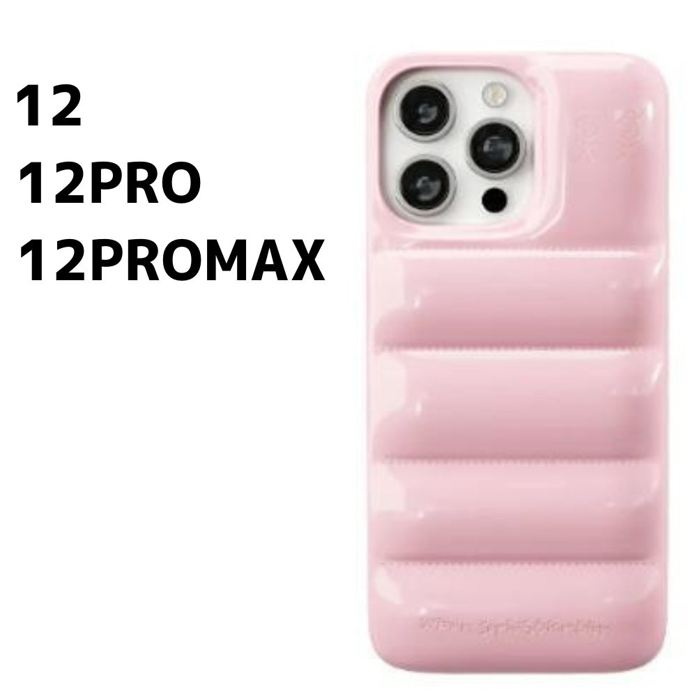 iPhone12 12PRO 12PROMAX ケース スマホカバー ダウンジャケット
