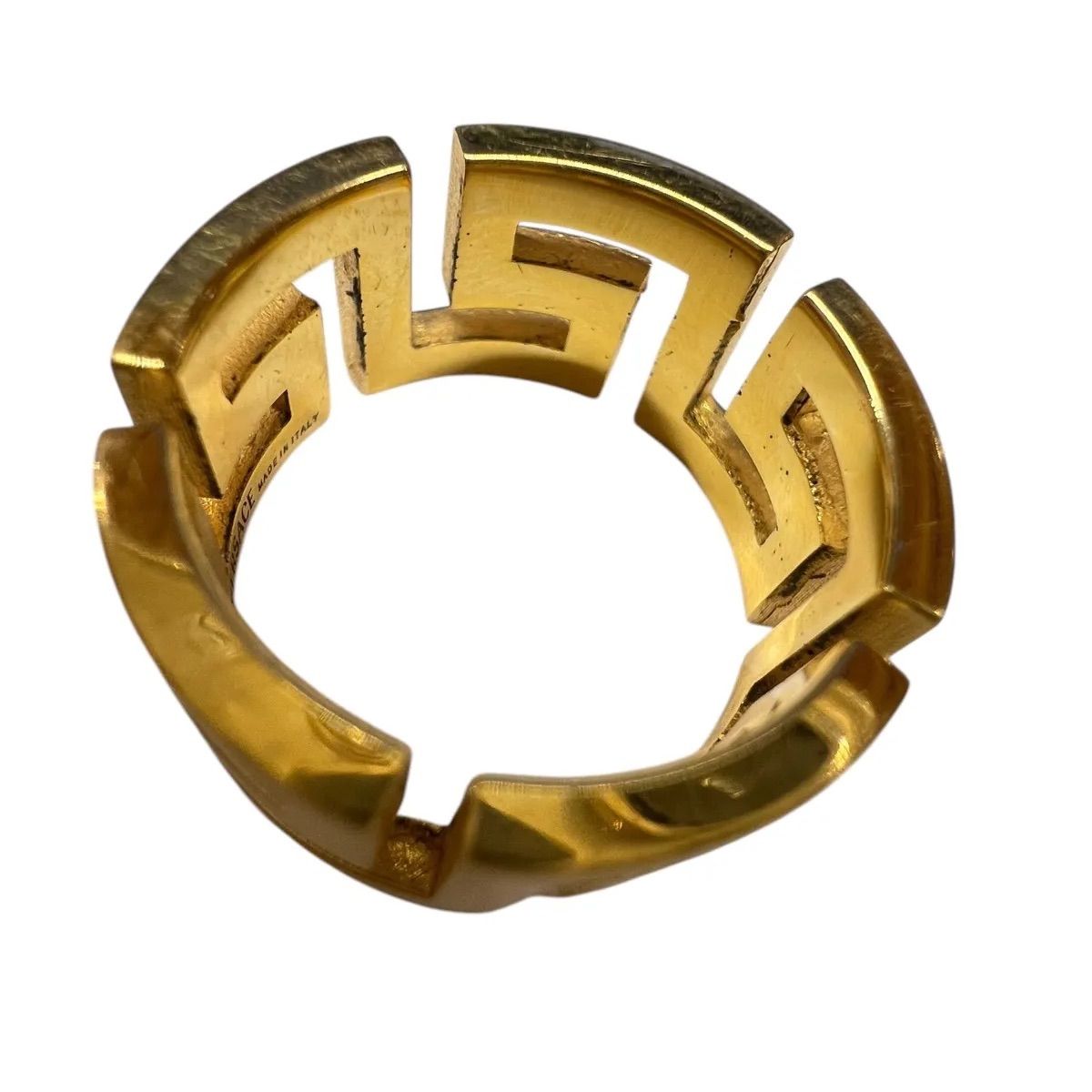 VERSACE ヴェルサーチ メデューサ グリークリング 18号 - メルカリ