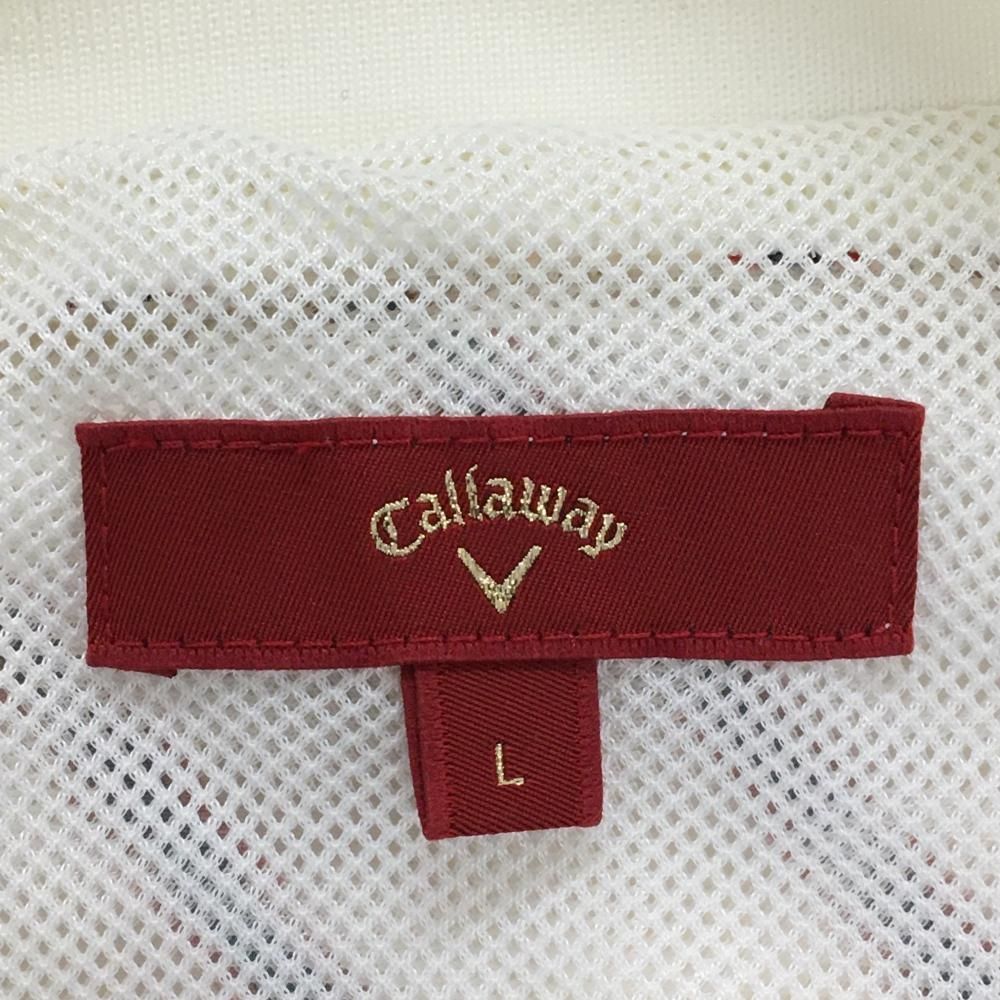 超美品】キャロウェイ レッドレーベル ジャケット 白×レッド×ネイビー