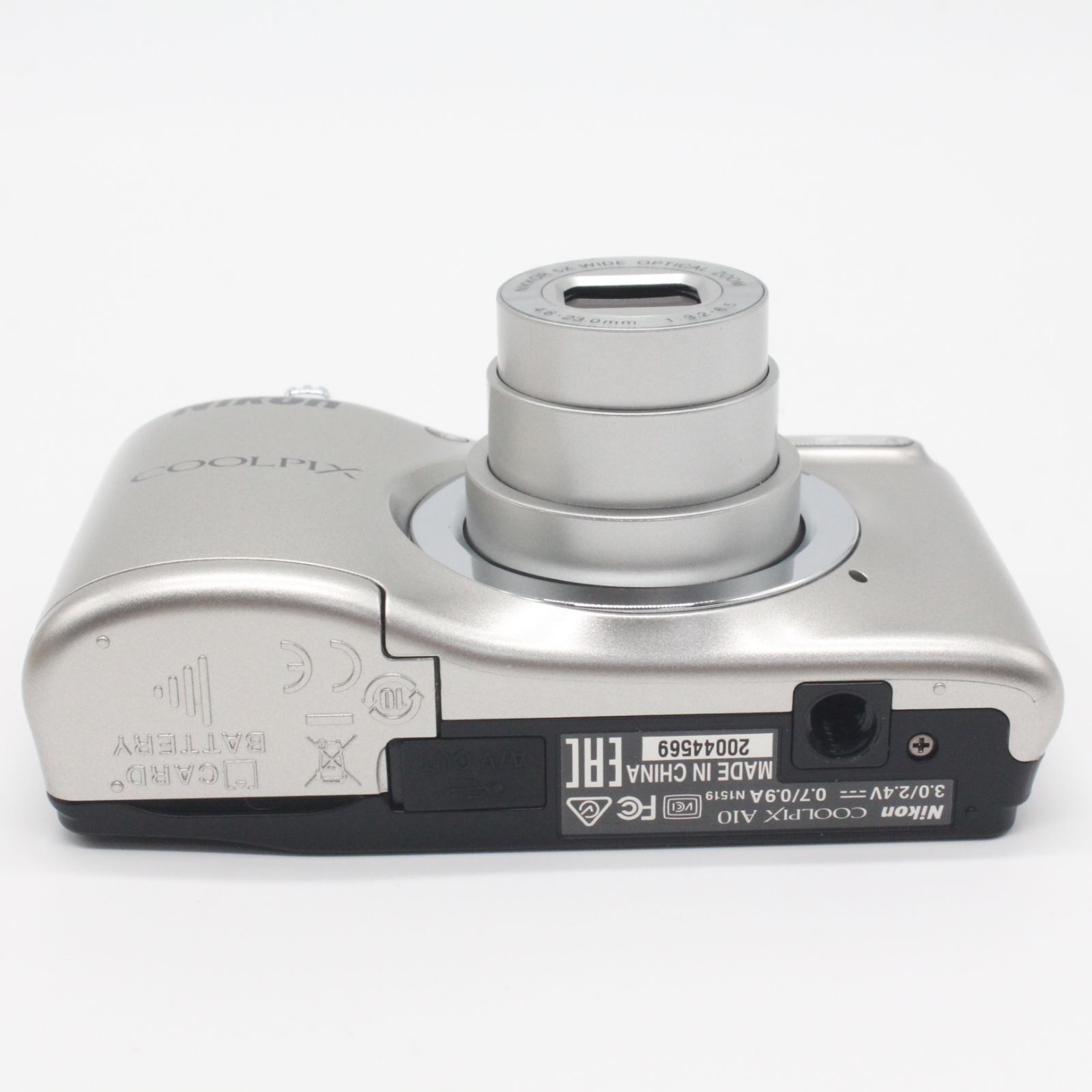 □美品□ Nikon COOLPIX A10 シルバー - メルカリ