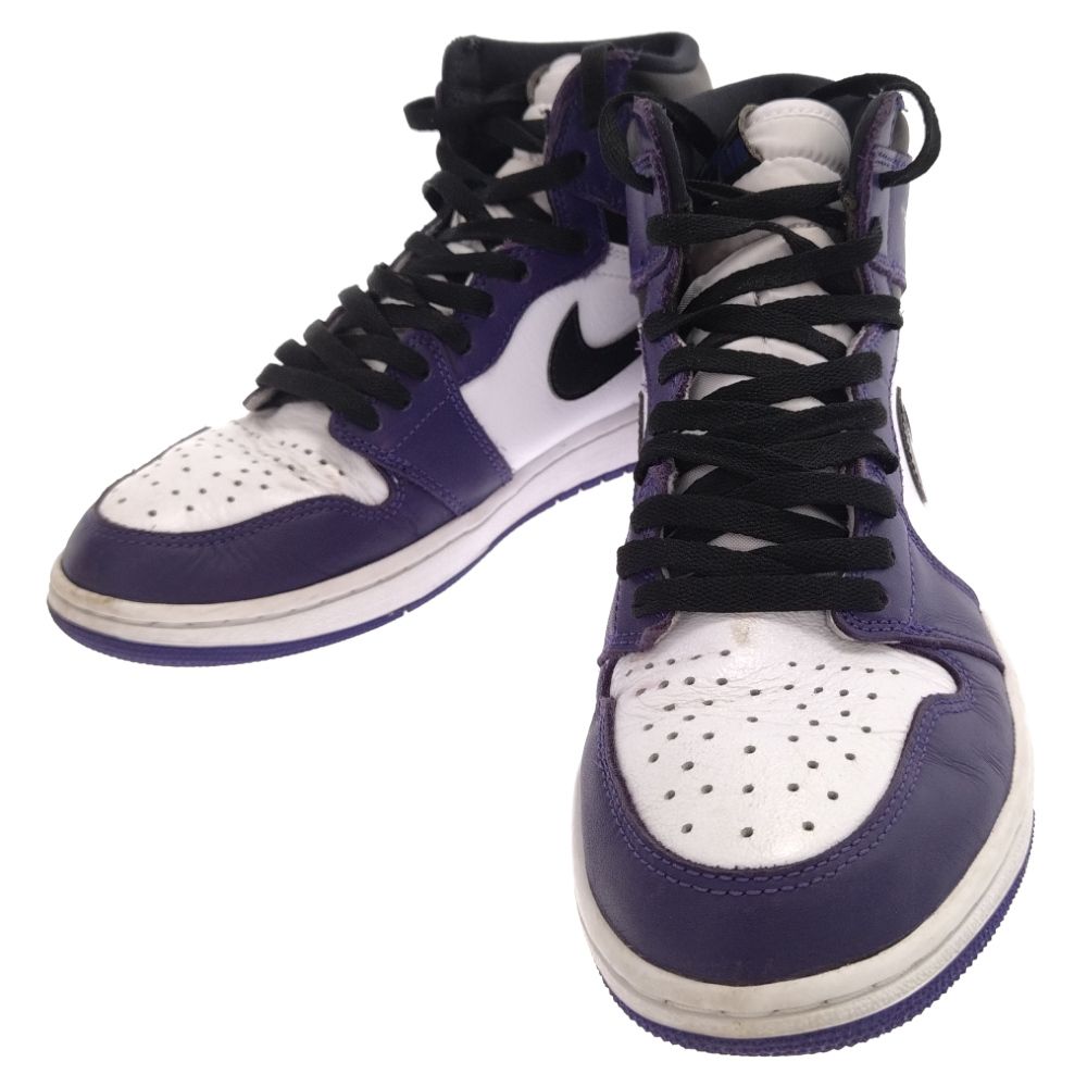 NIKE (ナイキ) AIR JORDAN 1 RETRO HIGH OG COURT PURPLE 555088-500