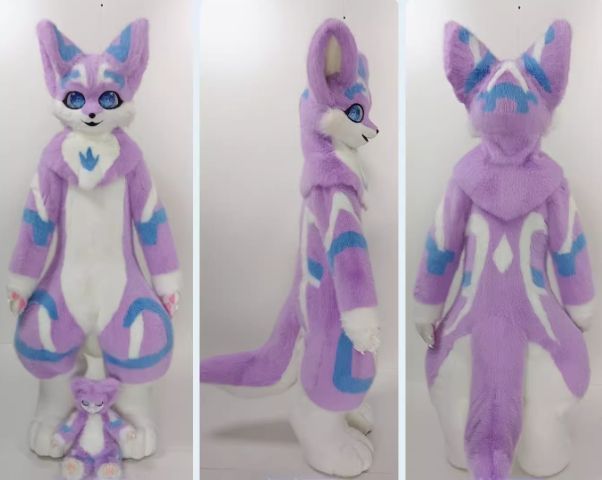 着ぐるみ ケモノ体 フルスーツ 短毛タイプ NO.5 最 セット 全身 ケモノ ファースーツ ぬいぐるみ コスプレ コスチューム