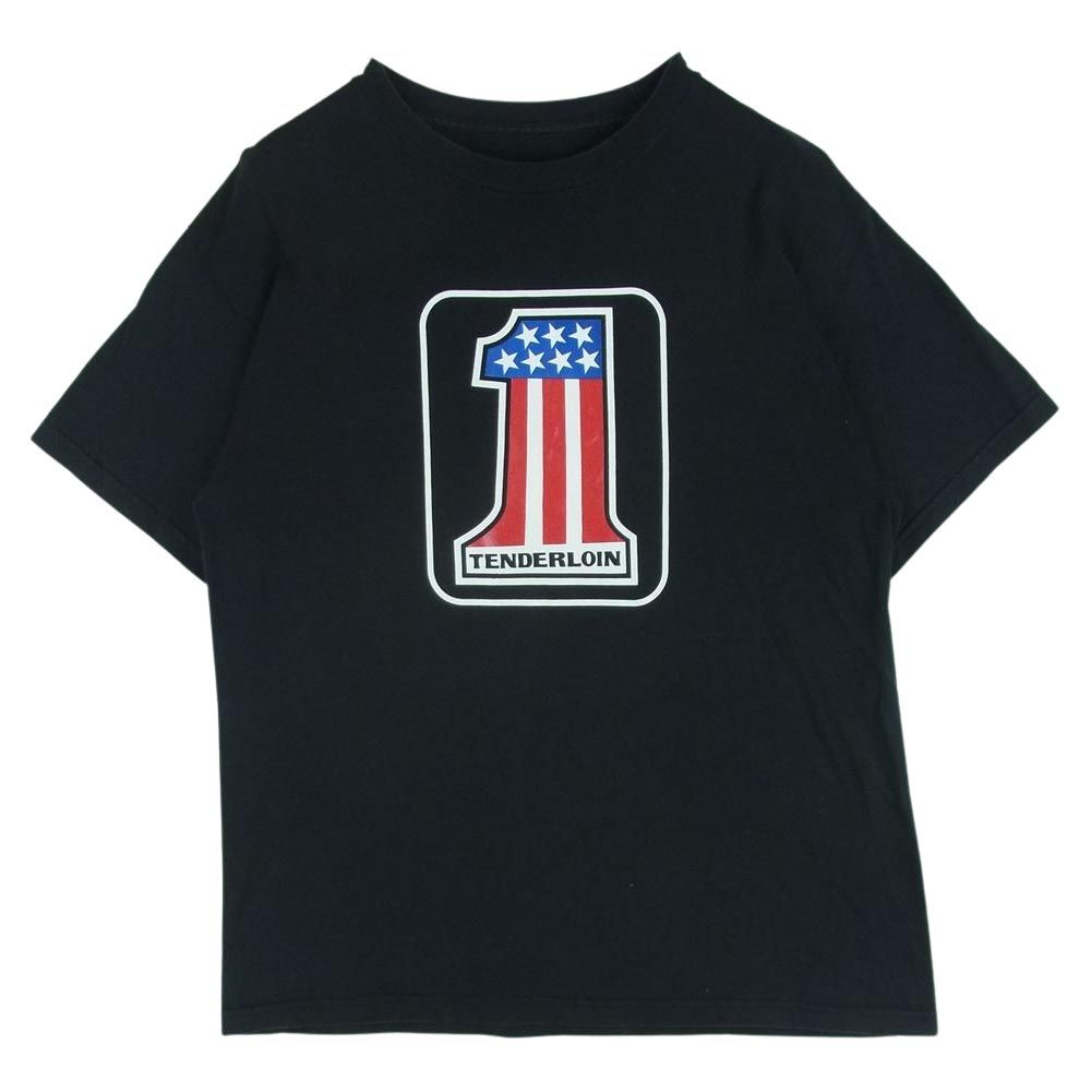 TENDERLOIN テンダーロイン T-TEE NO.1 星条旗 プリント 半袖 Tシャツ