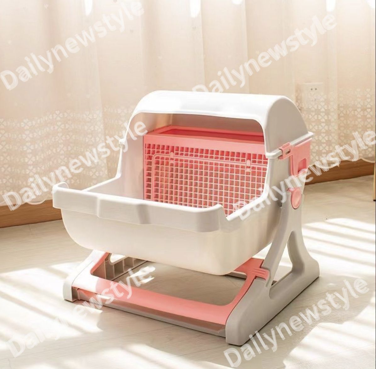 人気推薦◆ 猫用トイレ本体 半自動猫用トイレ 清潔トイレセット キャットトイレ 固まる猫砂用 猫トイレ ネコトイレ トイレボックス
