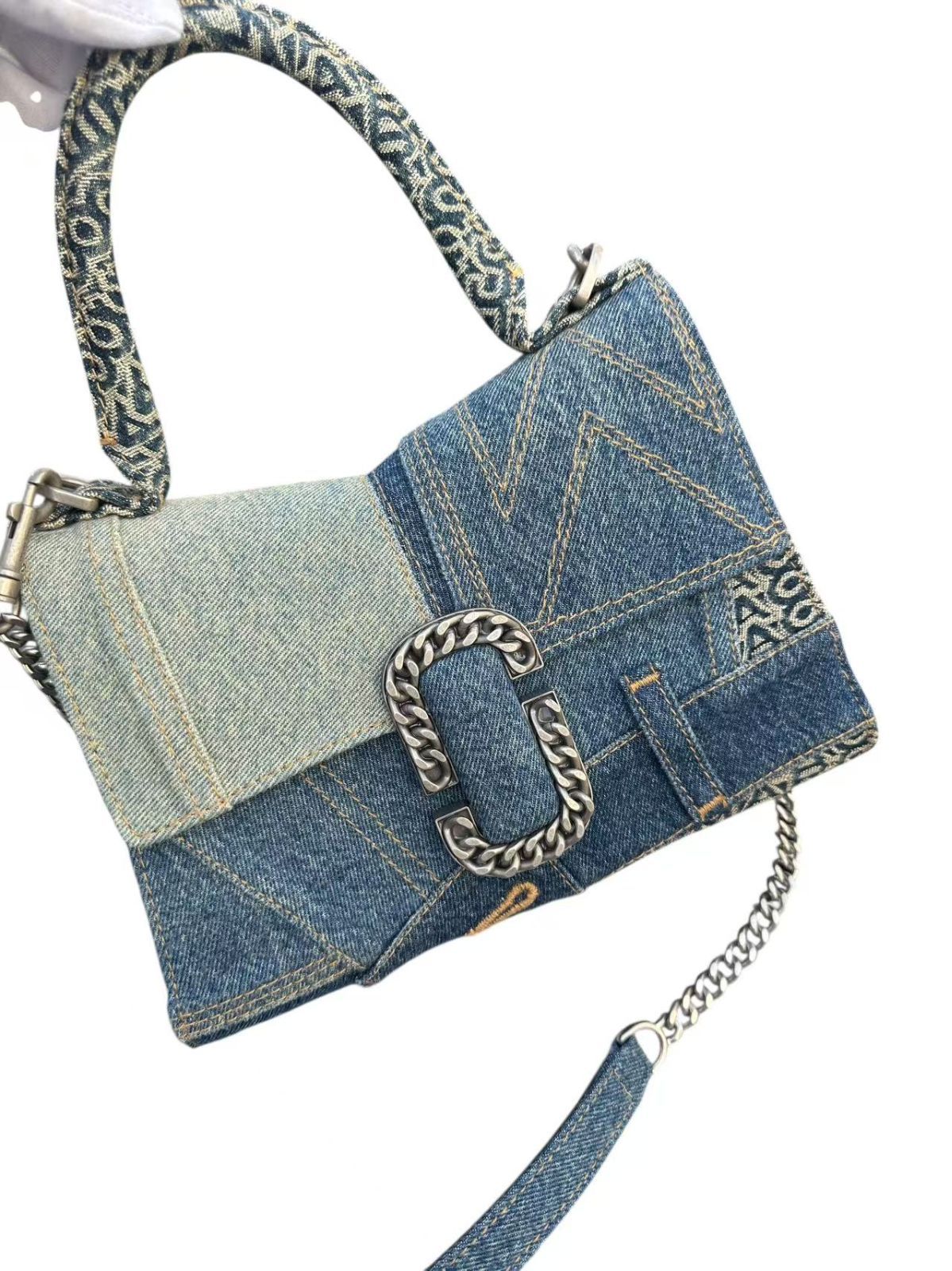 保管品◇マークジェイコブスMARC JACOBSデニムミニトップ