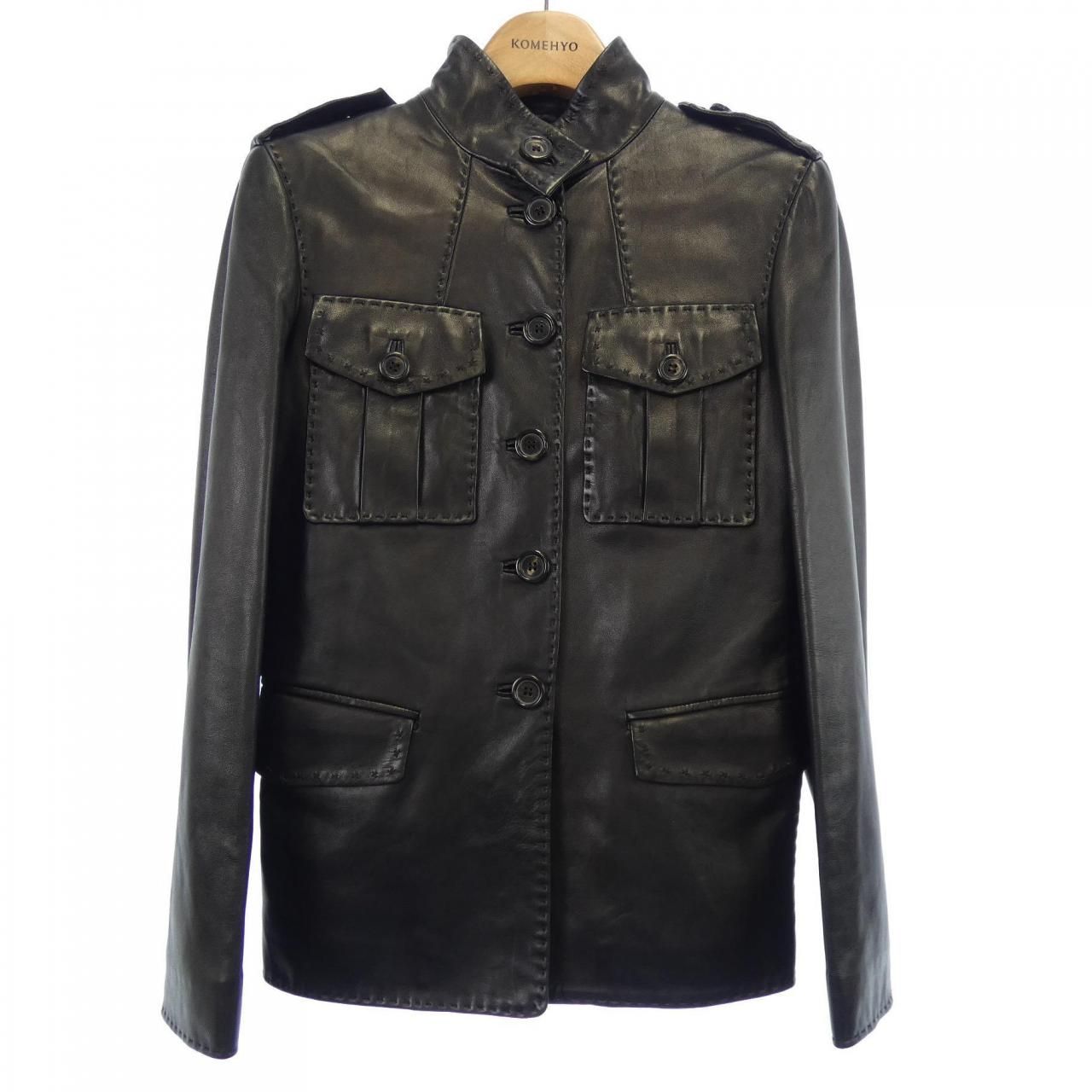 イヴサンローラン YVES SAINT LAURENT レザージャケット