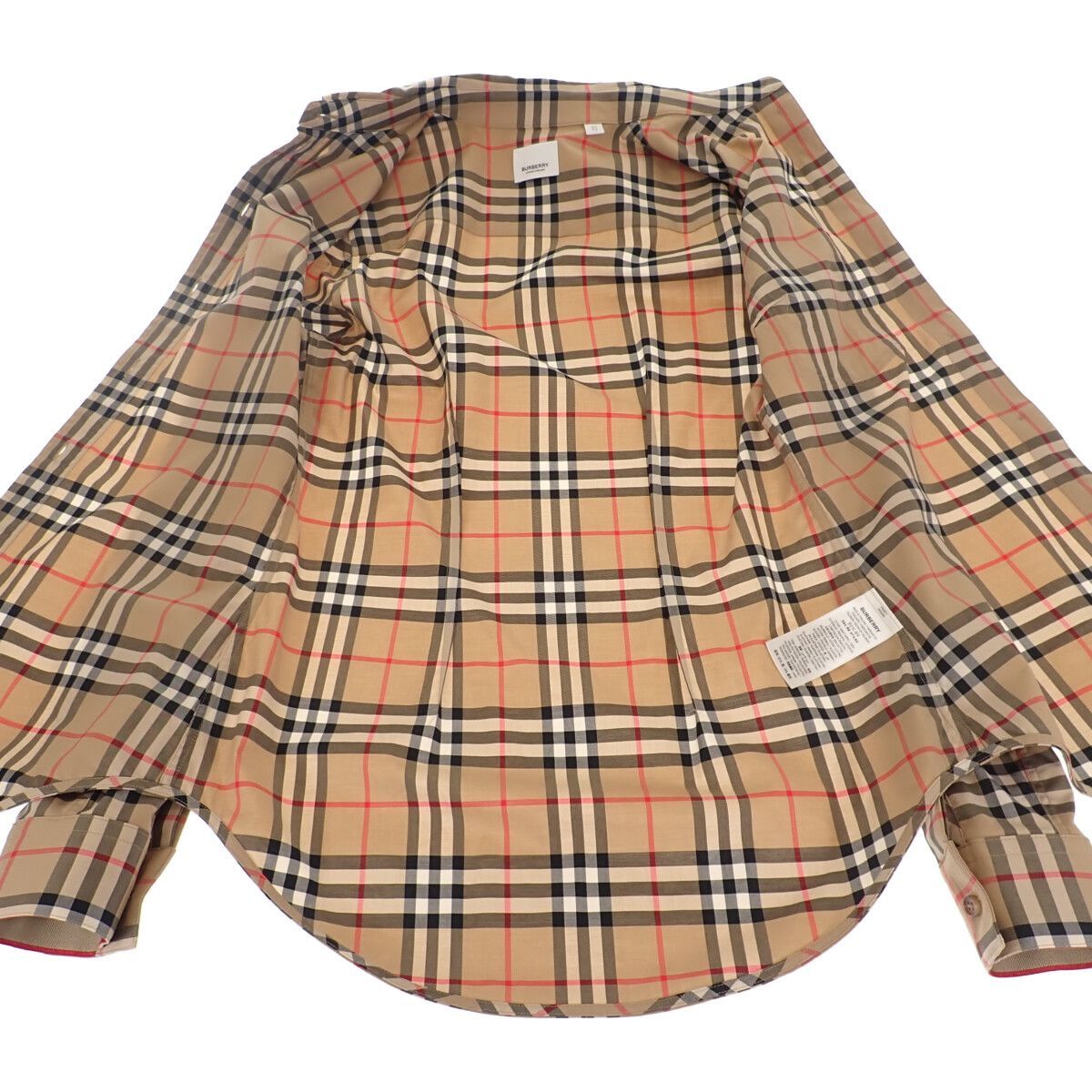 中古】【Aランク】BURBERRY バーバリー ボタンダウンカラー  