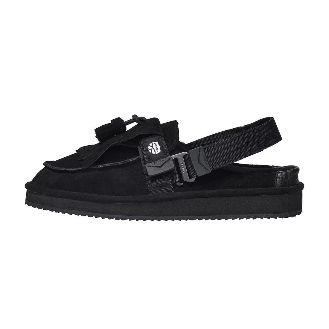 SHAKA シャカ MOC MULE TASSEL SUEDE SK-296 モックミュール タッセルスウェード 靴 サンダル