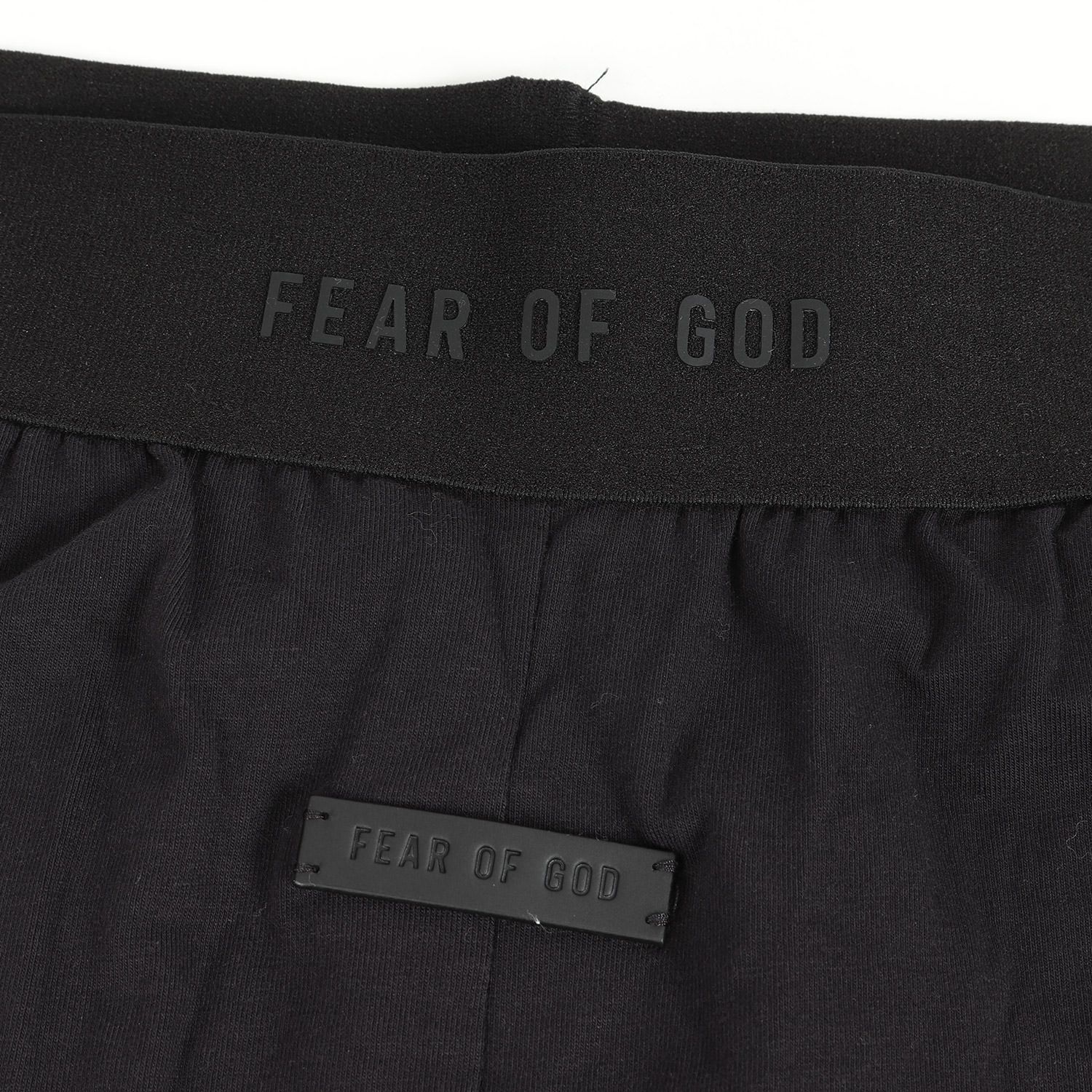 セール特別価格 FEAR OF GOD フィアオブゴッド パンツ ライトウェイト ストレッチ ジョガーパンツ ブラック 黒 L イタリア製 ブランド 