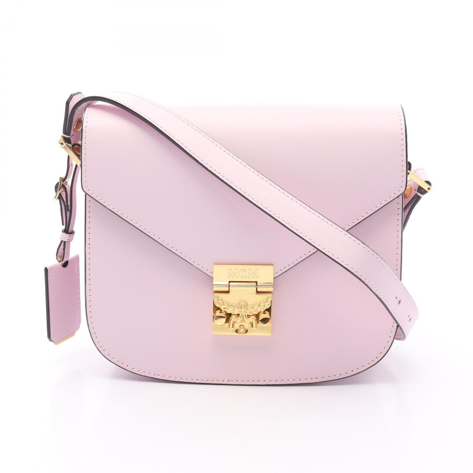 エム・シー・エム MCM ショルダーバッグ パトリシア ピンク レザー 