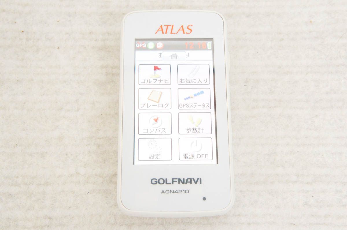 中古】Yupiteruユピテル GOLFNAVIゴルフナビ AGN4210 NobNaviノブナビ 