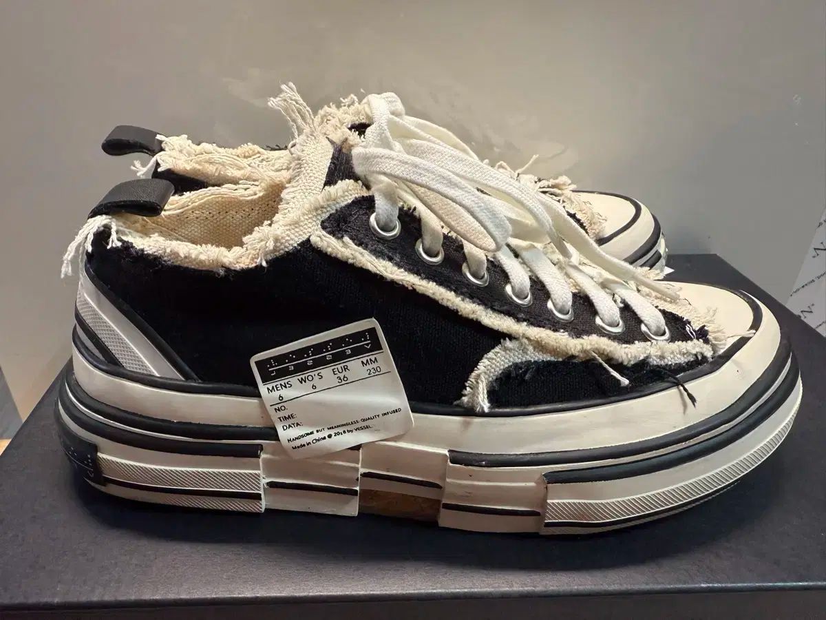 xVessel G O P Lows Black エクスベゼル 펑チェン CHEN ジョンデ スニーカー