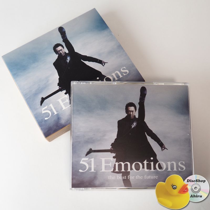 布袋寅泰 51 Emotions -the best for the future- (初回限定版) 3CD+DVD付  バンビーナ/POISON/さらば青春の光/SURRENDER/ミッション:インポッシブルのテーマ、他 TYCT-69103 [M1] - メルカリ