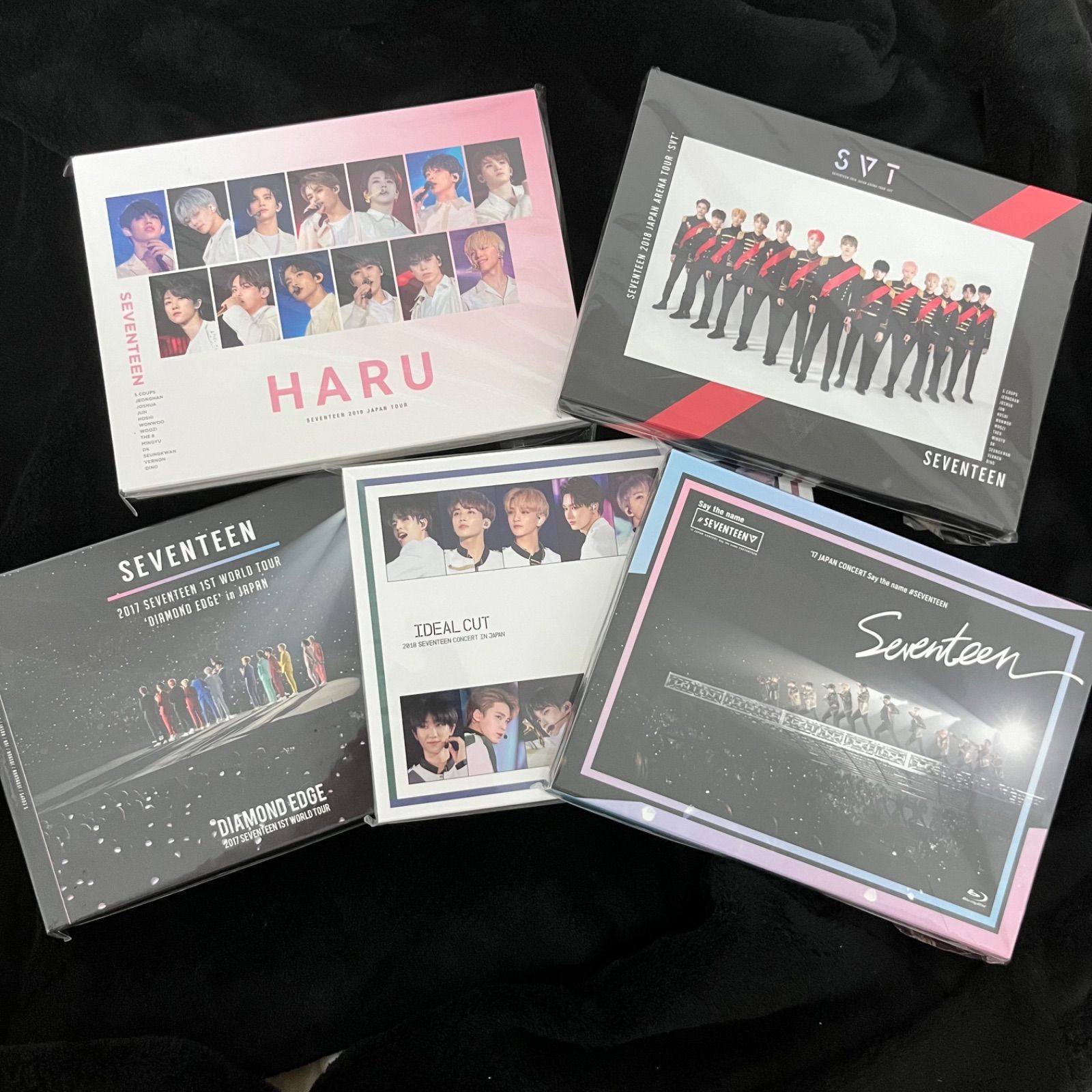 SEVENTEEN live dvd BluRay セット封入トレカは入っていません