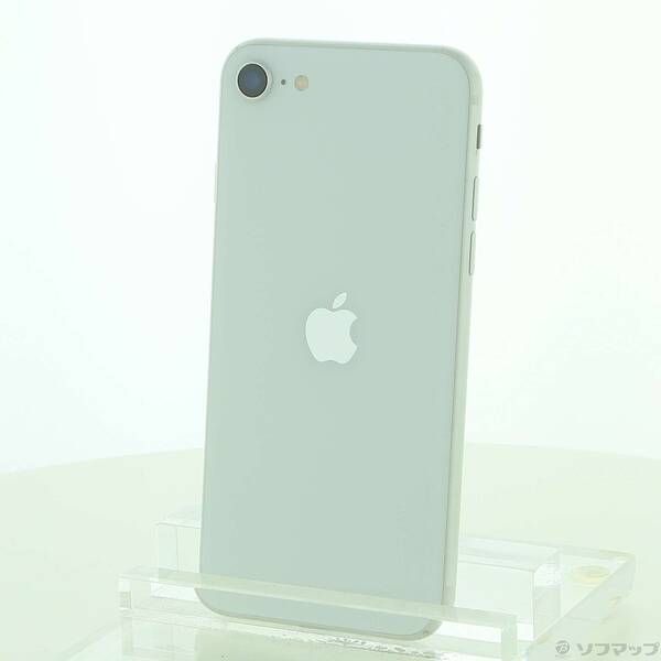 中古品〕 iPhone SE 第2世代 64GB ホワイト MHGQ3J／A SIMフリー