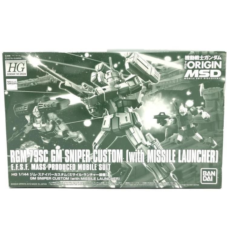 BANDAI - 【中古】ｶﾞﾝﾀﾞﾑ）HG 1/144 ジム・スナイパーカスタム(ミサイル・ランチャー装備) PB限定[69][240069204674] 中古】ｶﾞﾝﾀﾞﾑ）HG 1/144 ジム・スナイパーカスタム(ミサイル