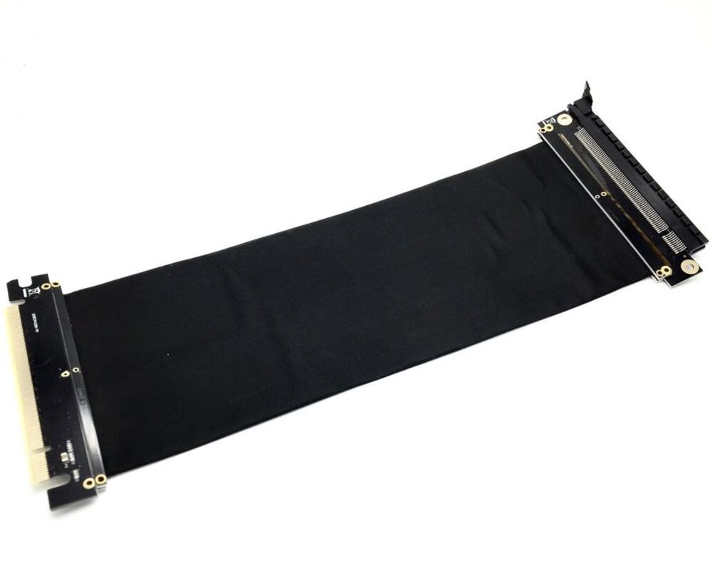 EZDIY-FAB PCI Express PCIe3.0 16x Flexible Cable ライザーケーブル