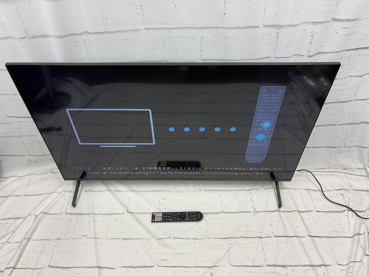 SHARP シャープ 50 V型 4 K 液晶テレビ Google TV AQUOS T C GJ 1